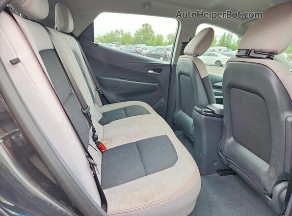 1G1FW6S02J4138943 2018 CHEVROLET BOLT Gray Vista de los asientos traseros