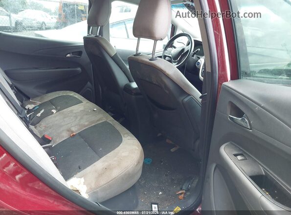 1G1FW6S03H4149718 2017 CHEVROLET BOLT Red Vista de la etiqueta del VIN