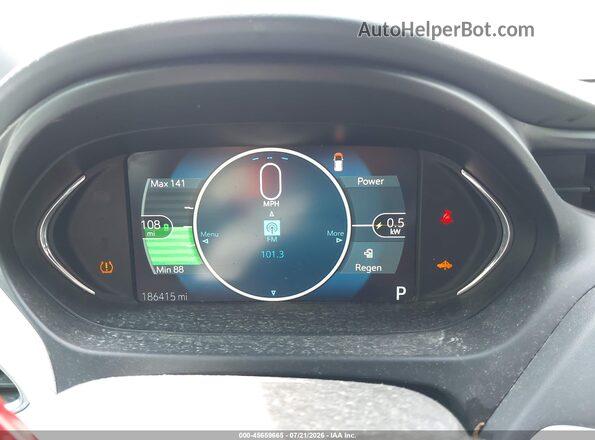 1G1FW6S03H4149718 2017 CHEVROLET BOLT Red Vista de los asientos traseros