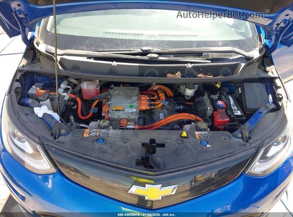 1G1FW6S05H4187189 2017 CHEVROLET BOLT Синий Вид сзади