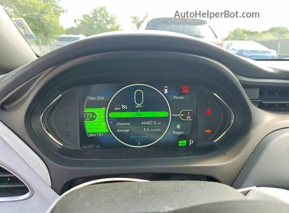 1G1FW6S05J4112644 2018 CHEVROLET BOLT Black Սարքավորումների վահանակի տեսք