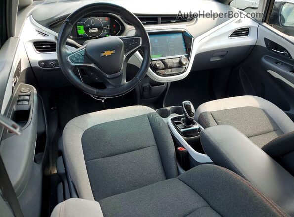 1G1FW6S05J4112644 2018 CHEVROLET BOLT Black Առջևի վահանակի տեսք