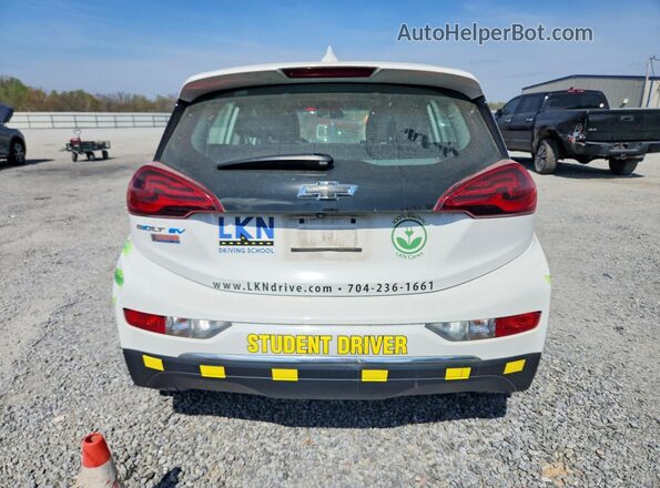 1G1FW6S06L4123476 2020 CHEVROLET BOLT White Widok z tyłu