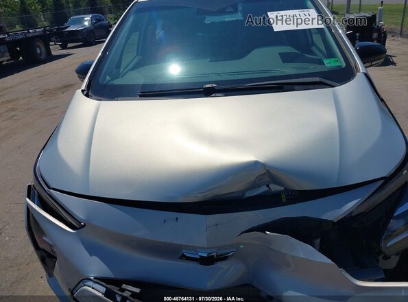 1G1FW6S06P4147699 2023 CHEVROLET BOLT Серебряный Вид сзади