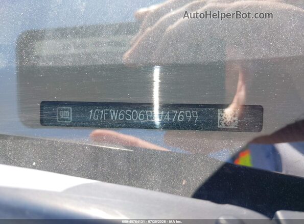 1G1FW6S06P4147699 2023 CHEVROLET BOLT Серебряный Вид подкапотного пространства