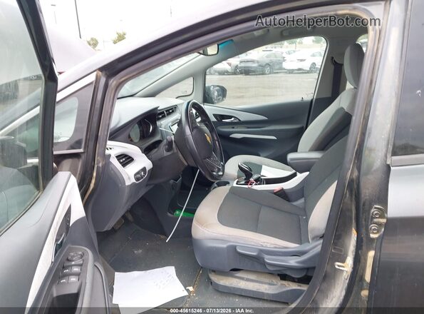 1G1FW6S07H4182270 2017 CHEVROLET BOLT Серый Вид салона спереди