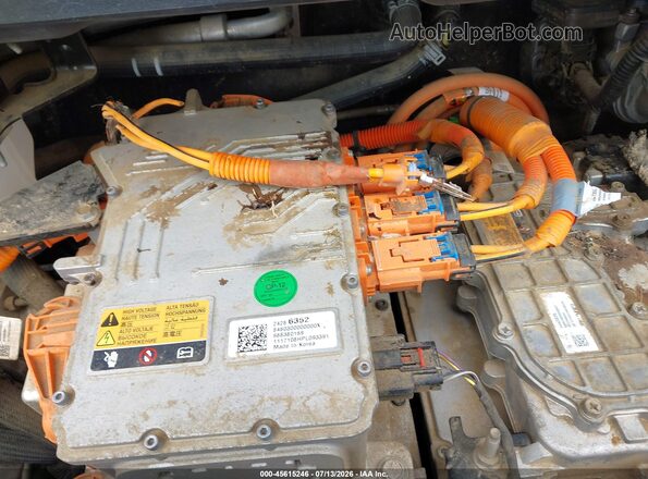 1G1FW6S07H4182270 2017 CHEVROLET BOLT Серый Вид спереди