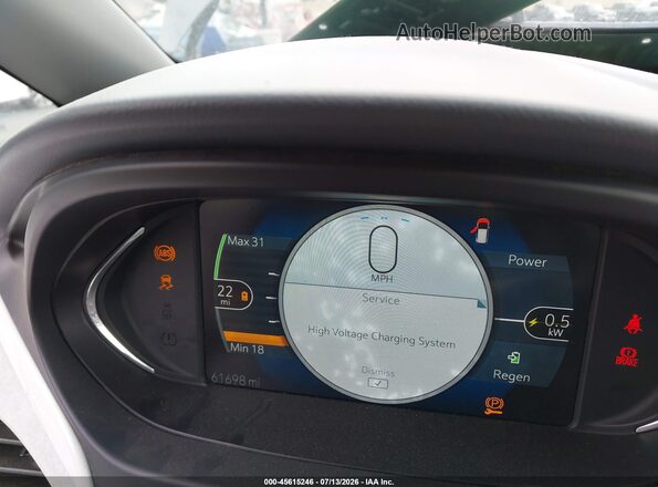1G1FW6S07H4182270 2017 CHEVROLET BOLT Серый Вид задней части салона