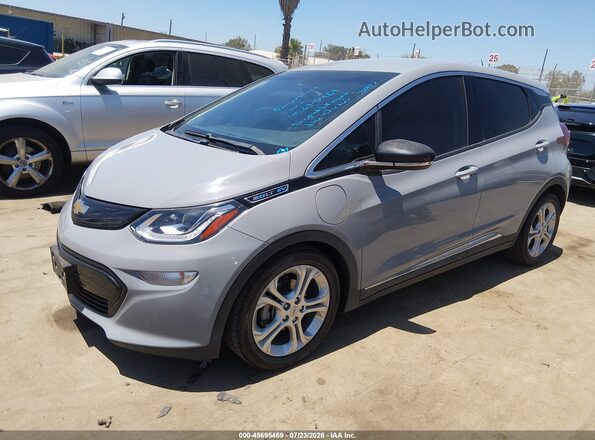 1G1FW6S07L4116505 2020 CHEVROLET BOLT Серый Передняя левая четверть