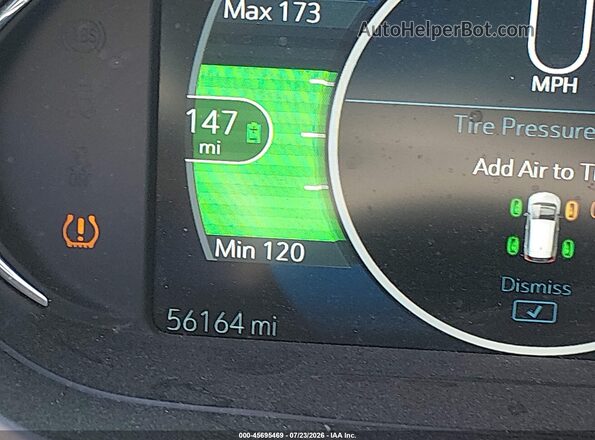 1G1FW6S07L4116505 2020 CHEVROLET BOLT Серый Панорамный вид салона 360°