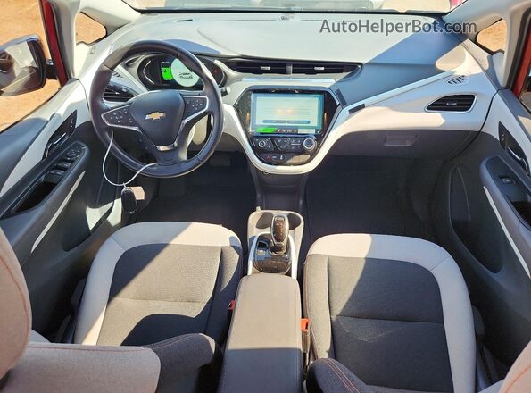 1G1FW6S07L4149990 2020 CHEVROLET BOLT Red Dashboard view