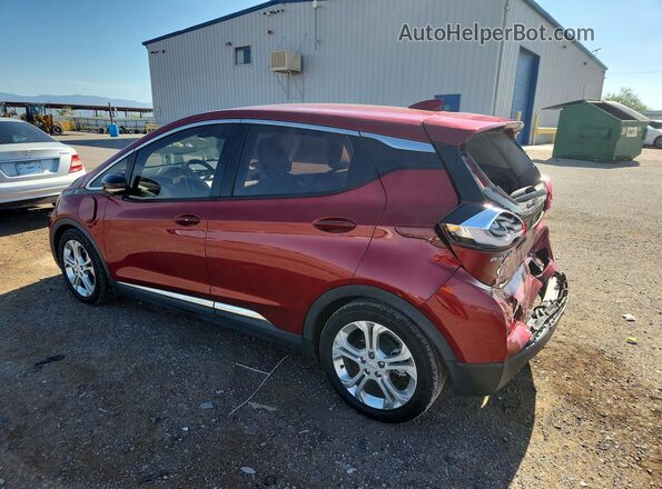 1G1FW6S07L4149990 2020 CHEVROLET BOLT Red Rear left