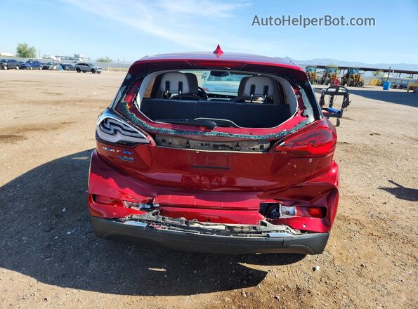 1G1FW6S07L4149990 2020 CHEVROLET BOLT Red Rear view