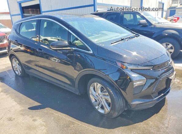 1G1FW6S07P4198127 2023 CHEVROLET BOLT Черный Передняя правая четверть