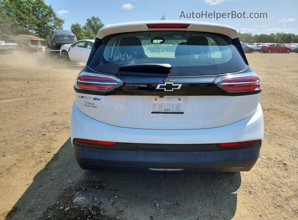 1G1FW6S09N4100843 2022 CHEVROLET BOLT White უკანა ხედი