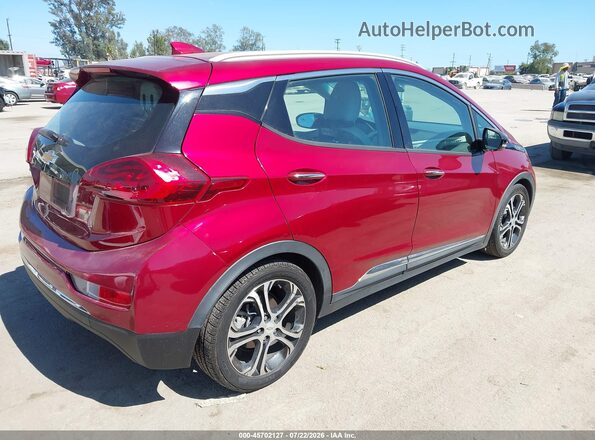 1G1FX6S00H4146093 2017 CHEVROLET BOLT Red Задня права чверть