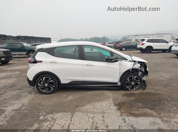 1G1FX6S00P4155522 2023 CHEVROLET BOLT White Vista del cuadro de instrumentos