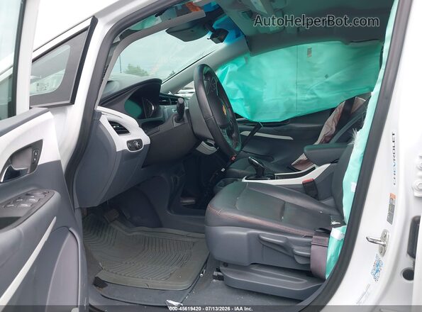 1G1FX6S01H4135863 2017 CHEVROLET BOLT Белый Вид салона спереди