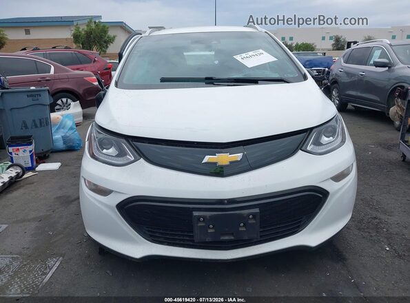 1G1FX6S01H4135863 2017 CHEVROLET BOLT Белый Вид щитка приборов