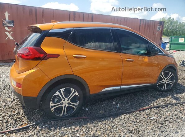 1G1FX6S01H4183234 2017 CHEVROLET BOLT Orange Rear right