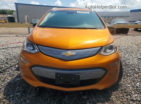 1G1FX6S01H4183234 2017 CHEVROLET BOLT Orange Front view