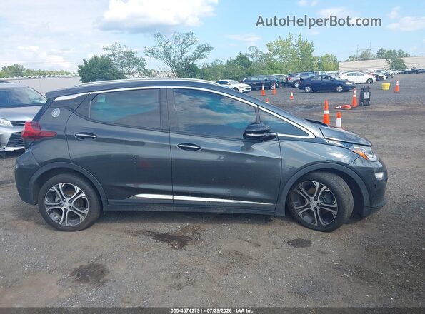 1G1FX6S02J4121038 2018 CHEVROLET BOLT Gray უკანა სალონის ხედი