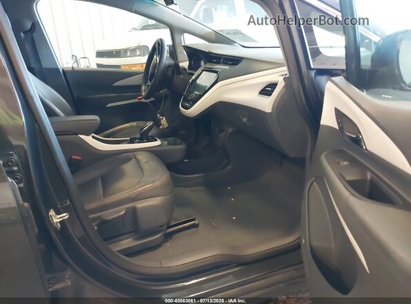 1G1FX6S04H4153502 2017 CHEVROLET BOLT Gray წინა სალონის ხედი