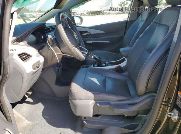 1G1FX6S04H4188220 2017 CHEVROLET BOLT Черный Вид салона спереди