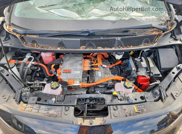 1G1FX6S04P4143289 2023 CHEVROLET BOLT Черный Вид задней части салона