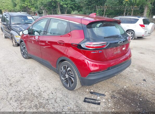 1G1FX6S05P4154687 2023 CHEVROLET BOLT Red Rear left