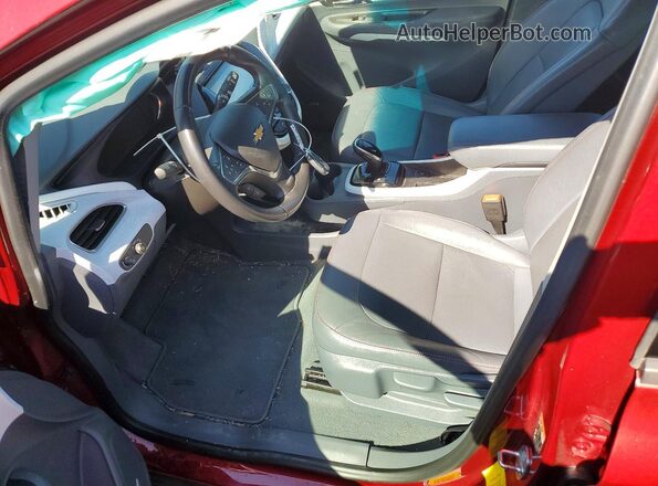 1G1FX6S06J4139400 2018 CHEVROLET BOLT Red Սալոնի դիմացի տեսք