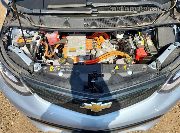 1G1FX6S07J4111931 2018 CHEVROLET BOLT Blue უკანა სალონის ხედი