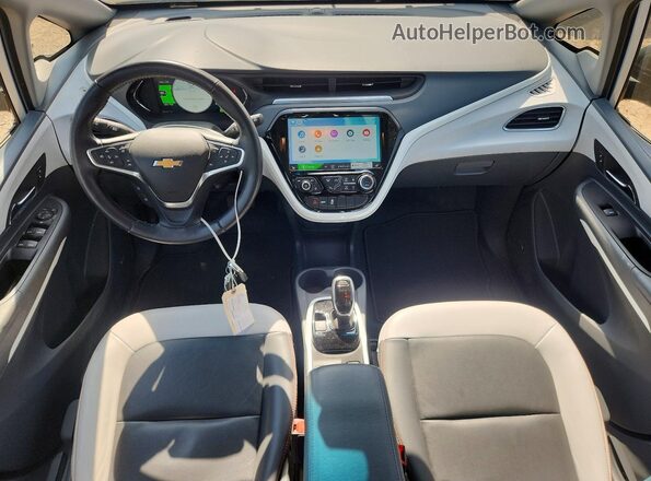 1G1FX6S07J4111931 2018 CHEVROLET BOLT Blue წინა პანელის ხედი