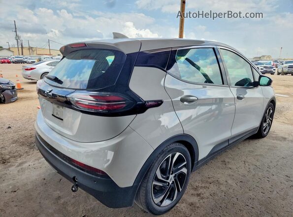 1G1FX6S07P4143674 2023 CHEVROLET BOLT White Задня права чверть