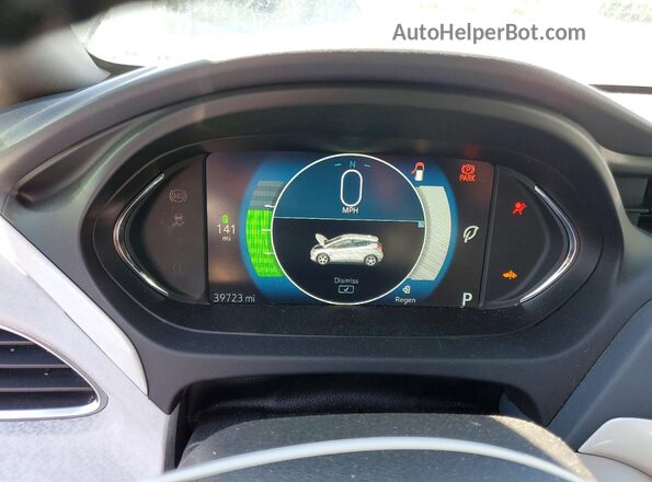 1G1FX6S09H4183692 2017 CHEVROLET BOLT Gray Widok zestawu wskaźników