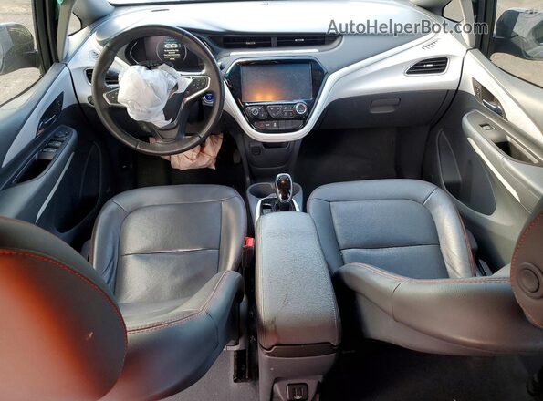1G1FX6S09H4183692 2017 CHEVROLET BOLT Gray Widok deski rozdzielczej