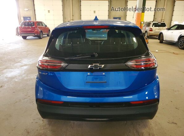 1G1FX6S09P4145667 2023 CHEVROLET BOLT Синий Вид сзади