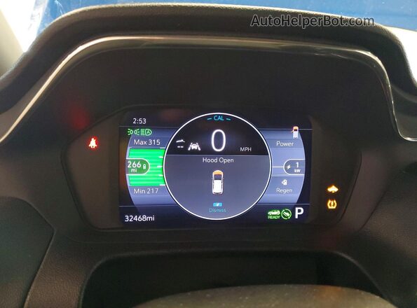 1G1FX6S09P4145667 2023 CHEVROLET BOLT Синий Вид щитка приборов