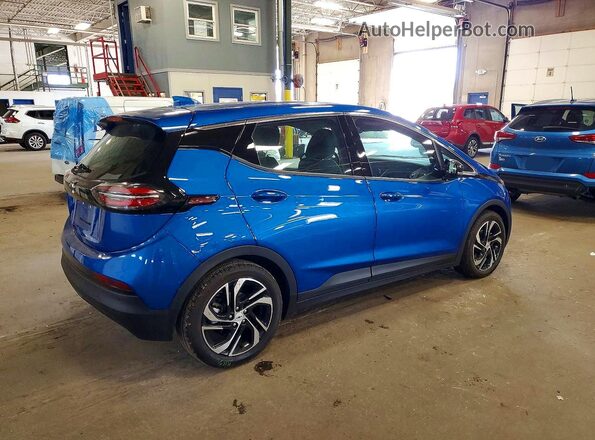 1G1FX6S09P4145667 2023 CHEVROLET BOLT Синий Задняя правая четверть