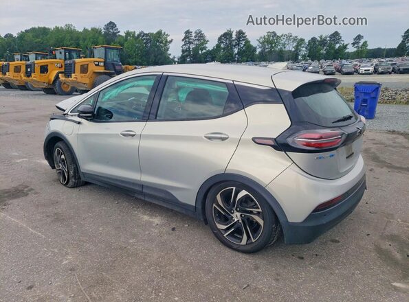 1G1FX6S09P4151386 2023 CHEVROLET BOLT Silver Trasero izquierdo