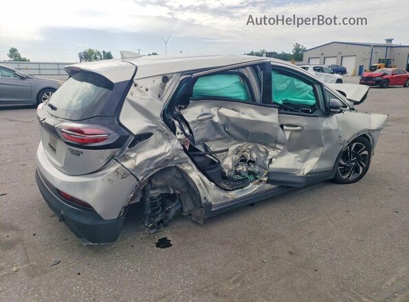 1G1FX6S09P4151386 2023 CHEVROLET BOLT Silver Trasero derecho
