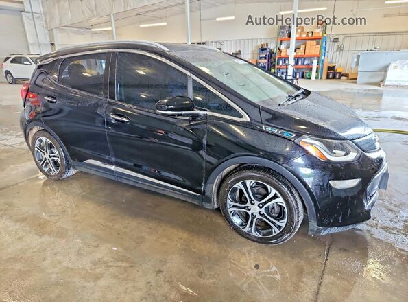 1G1FX6S0XH4167789 2017 CHEVROLET BOLT Черный Передняя правая четверть