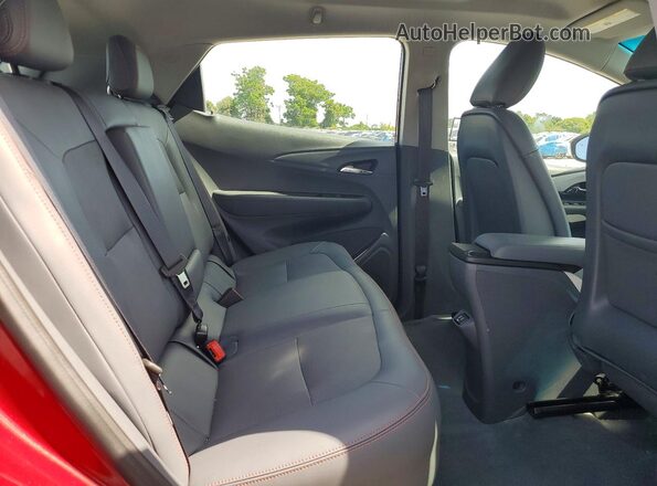 1G1FX6S0XH4184074 2017 CHEVROLET BOLT Red Widok tylnych siedzeń
