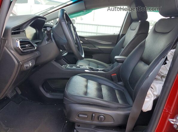 1G1FX6S0XP4157567 2023 CHEVROLET BOLT Red Widok wnętrza z przodu