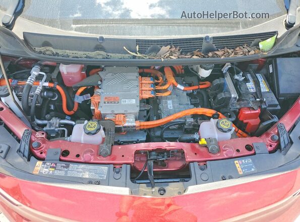 1G1FX6S0XP4157567 2023 CHEVROLET BOLT Red Widok wnętrza z tyłu