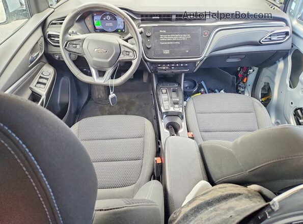 1G1FY6S01P4167370 2023 CHEVROLET BOLT Silver Widok deski rozdzielczej