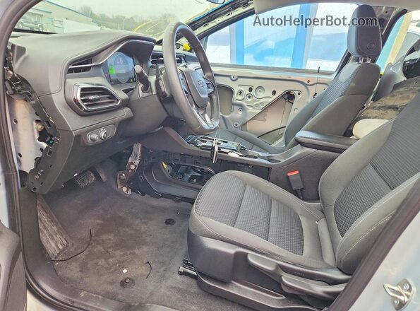 1G1FY6S01P4167370 2023 CHEVROLET BOLT Silver Widok wnętrza z przodu