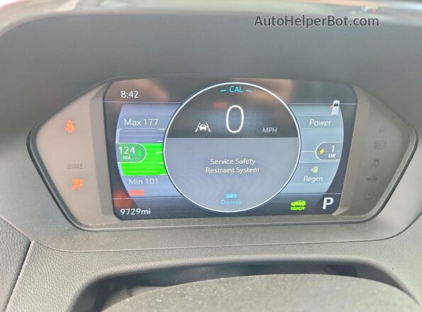 1G1FY6S01P4167370 2023 CHEVROLET BOLT Silver Widok zestawu wskaźników