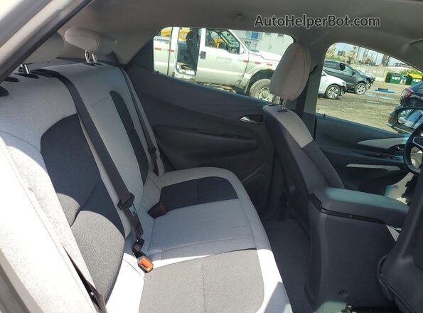 1G1FY6S02L4145727 2020 CHEVROLET BOLT Gray Vista de los asientos traseros