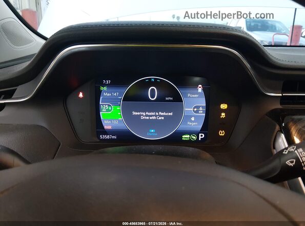 1G1FY6S02P4141005 2023 CHEVROLET BOLT Blue უკანა სავარძლების ხედი